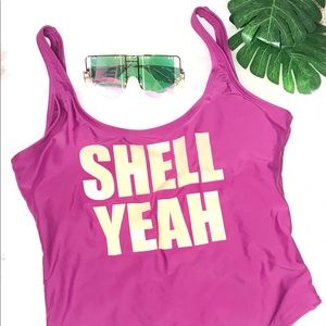 NWT- California wave swimsuit